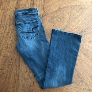 American Eagle Kick Boot Jeans Size 6L